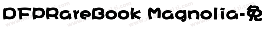 DFPRareBook Magnolia字体转换
